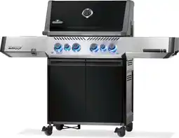 Intratuin Napoleon gasbarbecue met achter- en zijbrander Prestige 500 166 x 66 x 129,5 cm aanbieding