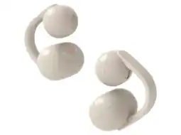 MediaMarkt Sony Linkbuds Clip – Draadloze Open-ear Oordopjes Greige (grijs-beige) aanbieding