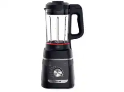 MediaMarkt Tefal Blendforce Cook 1.5l - Kookfunctie Auto-reinigingsprogramma Blender Zwart aanbieding