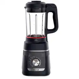 MediaMarkt Tefal Blendforce Cook 1.5l - Kookfunctie Auto-reinigingsprogramma Blender Zwart aanbieding