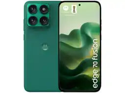 MediaMarkt MOTOROLA edge 70 fusion - 256 GB Sporting Green aanbieding