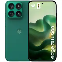 MediaMarkt MOTOROLA edge 70 fusion - 256 GB Sporting Green aanbieding