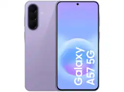 MediaMarkt SAMSUNG Galaxy A57 - 5G 128 GB Paars aanbieding