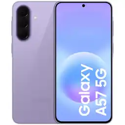 MediaMarkt SAMSUNG Galaxy A57 - 5G 128 GB Paars aanbieding