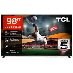 MediaMarkt Tcl 98x11l Sqd-mini Led Google Tv - Ultra Hd 4k Mini-led-tv 98 Inch 2026 aanbieding