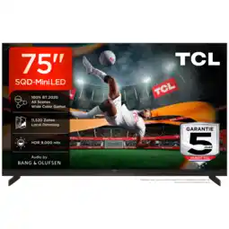 MediaMarkt Tcl 75x11l Sqd-mini Led Google Tv - Ultra Hd 4k Mini-led-tv 75 Inch 2026 aanbieding
