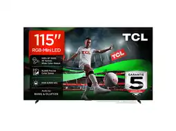 MediaMarkt Tcl 115rm9l Rgb-mini Led Google Tv - Ultra Hd 4k Mini-led-tv 115 Inch 2026 aanbieding