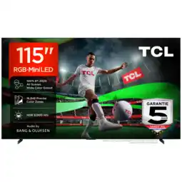 MediaMarkt Tcl 115rm9l Rgb-mini Led Google Tv - Ultra Hd 4k Mini-led-tv 115 Inch 2026 aanbieding