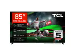 MediaMarkt Tcl 85rm9l Rgb-mini Led Google Tv - Ultra Hd 4k Mini-led-tv 85 Inch 2026 aanbieding