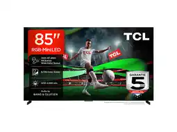 MediaMarkt Tcl 85rm9l Rgb-mini Led Google Tv - Ultra Hd 4k Mini-led-tv 85 Inch 2026 aanbieding