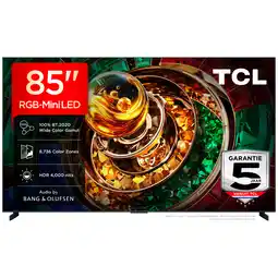MediaMarkt Tcl 85rm9l Rgb-mini Led Google Tv - Ultra Hd 4k Mini-led-tv 85 Inch 2026 aanbieding