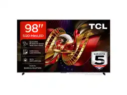 MediaMarkt Tcl 98c8l Sqd-mini Led Google Tv - Ultra Hd 4k Mini-led-tv 98 Inch 2026 aanbieding