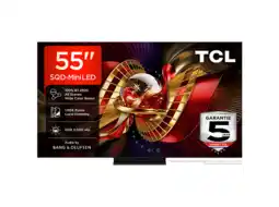 MediaMarkt Tcl 55c8l Sqd-mini Led Google Tv - Ultra Hd 4k Mini-led-tv 55 Inch 2026 aanbieding