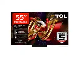 MediaMarkt Tcl 55c8l Sqd-mini Led Google Tv - Ultra Hd 4k Mini-led-tv 55 Inch 2026 aanbieding