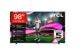 MediaMarkt Tcl 98c7l Sqd-mini Led Google Tv - Ultra Hd 4k Mini-led-tv 98 Inch 2026 aanbieding