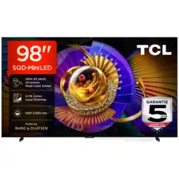 MediaMarkt Tcl 98c7l Sqd-mini Led Google Tv - Ultra Hd 4k Mini-led-tv 98 Inch 2026 aanbieding