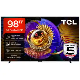 MediaMarkt Tcl 98c7l Sqd-mini Led Google Tv - Ultra Hd 4k Mini-led-tv 98 Inch 2026 aanbieding