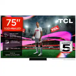 MediaMarkt Tcl 75c7l Sqd-mini Led Google Tv - Ultra Hd 4k Mini-led-tv 75 Inch 2026 aanbieding