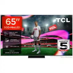 MediaMarkt Tcl 65c7l Sqd-mini Led Google Tv - Ultra Hd 4k Mini-led-tv 65 Inch 2026 aanbieding