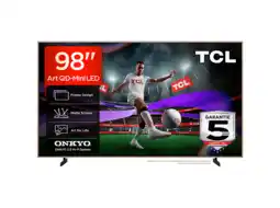 MediaMarkt Tcl 98a400 Pro Qd-mini Led Google Tv - Ultra Hd 4k Mini-led-tv 98 Inch 2026 aanbieding