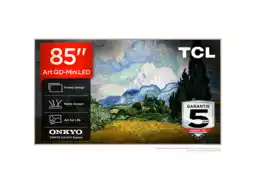 MediaMarkt Tcl 85a400 Pro Qd-mini Led Google Tv - Ultra Hd 4k Mini-led-tv 85 Inch 2026 aanbieding