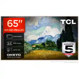 MediaMarkt Tcl 65a400 Pro Qd-mini Led Google Tv - Ultra Hd 4k Mini-led-tv 65 Inch 2026 aanbieding