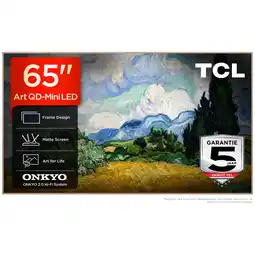 MediaMarkt Tcl 65a400 Pro Qd-mini Led Google Tv - Ultra Hd 4k Mini-led-tv 65 Inch 2026 aanbieding