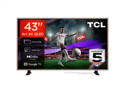 MediaMarkt Tcl 43a400 Pro Qled Google Tv - Ultra Hd 4k Qled-tv 43 Inch 2026 aanbieding