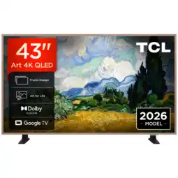 MediaMarkt Tcl 43a400 Pro Qled Google Tv - Ultra Hd 4k Qled-tv 43 Inch 2026 aanbieding