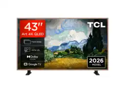 MediaMarkt Tcl 43a400 Pro Qled Google Tv - Ultra Hd 4k Qled-tv 43 Inch 2026 aanbieding
