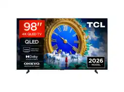 MediaMarkt Tcl 98a400 Qled Google Tv - Ultra Hd 4k Qled-tv 98 Inch 2026 aanbieding