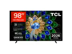 MediaMarkt Tcl 98a400u Qd-mini Led Google Tv - Ultra Hd 4k Mini-led-tv 98 Inch 2026 aanbieding