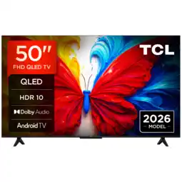 MediaMarkt Tcl 50s5l Qled Android Tv - Full Hd Qled-tv 50 Inch 2026 aanbieding
