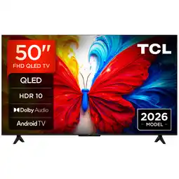 MediaMarkt Tcl 50s5l Qled Android Tv - Full Hd Qled-tv 50 Inch 2026 aanbieding