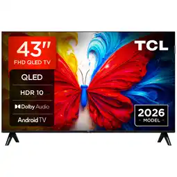 MediaMarkt Tcl 43s5l Qled Android Tv - Full Hd Qled-tv 43 Inch 2026 aanbieding