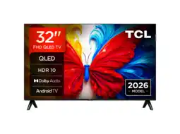 MediaMarkt Tcl 32s5l Qled Android Tv - Full Hd Qled-tv 32 Inch 2026 aanbieding