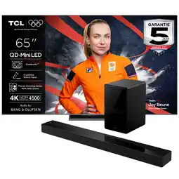 MediaMarkt Tcl 65c8k Qd-miniled Google Tv 65 (2025) + Q75h Soundbar Bundle aanbieding