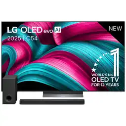 MediaMarkt LG Oled65c54la Oled Evo Smart 4k Tv 65 (2025) + S80ty Dolby Atmos Soundbar Bundel aanbieding