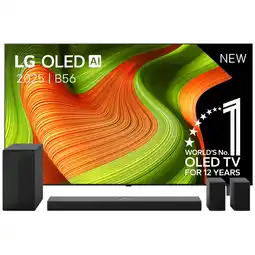MediaMarkt LG Oled55b56la Oled Smart 4k Tv 55 (2025) + Ds70tr Soundbar (2026) Bundel aanbieding