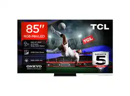 MediaMarkt Tcl 85rm7l Rgb-mini Led Google Tv - Ultra Hd 4k Mini-led-tv 85 Inch 2026 aanbieding