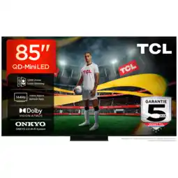 MediaMarkt Tcl 85a400u Qd-mini Led Google Tv - Ultra Hd 4k Mini-led-tv 85 Inch 2026 aanbieding