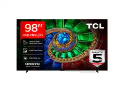 MediaMarkt Tcl 98rm7l Rgb-mini Led Google Tv - Ultra Hd 4k Mini-led-tv 98 Inch 2026 aanbieding