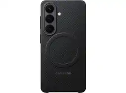 MediaMarkt Samsung Carbon Magnet Telefoonhoesje Voor Samsung Galaxy S26+ Zwart aanbieding