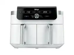 MediaMarkt Ninja Dz901euwh Dualzone Xl - Frituurpan Wit 475 L 2470 W Aantal Frituurmanden: 2 aanbieding