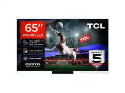 MediaMarkt Tcl 65rm7l Rgb-mini Led Google Tv - Ultra Hd 4k Mini-led-tv 65 Inch 2026 aanbieding