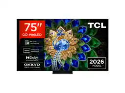 MediaMarkt Tcl 75a400u Qd-mini Led Google Tv - Ultra Hd 4k Mini-led-tv 75 Inch 2026 aanbieding