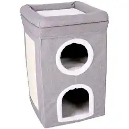 Pets Place Adori Krabtoren Mira - Krabton - 39x39x64 cm Grijs aanbieding