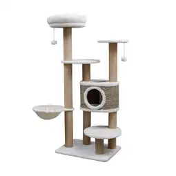 Pets Place Adori Krabmeubel Rosa - Krabmeubel - 57x43x140 cm aanbieding