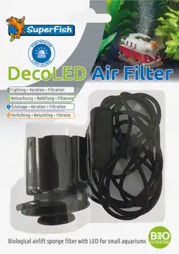 Pets Place Superfish Deco Led Air Filter - Aquariumfilter aanbieding
