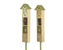 Pets Place Decoris Insectenhotel Op Stok - Nestkast - Groen Assorti aanbieding